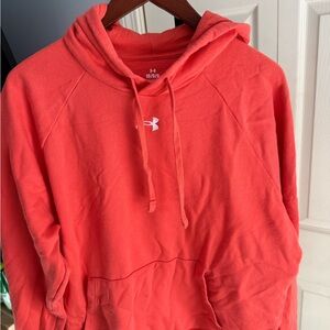 Under Armour Men’s Vibrant Coral Hoodie
